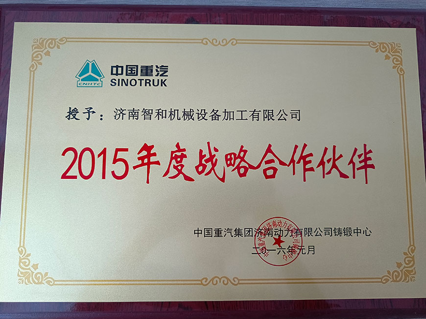 2015年度戰(zhàn)略合作伙伴